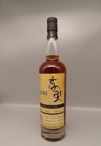 INDRI 7yo Single Bourbon Cask #272 58,5%