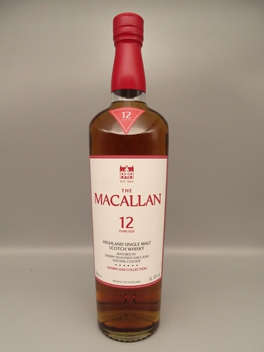 Macallan 12yo Sherry Oak Collection 40%
