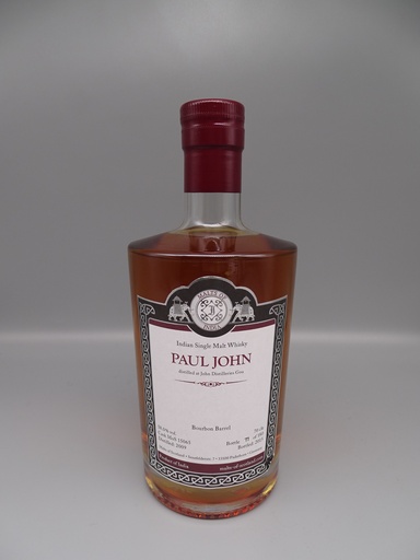 Paul John 2009/2015 5yo Bourbon Barrel 58,0% Cask Strength