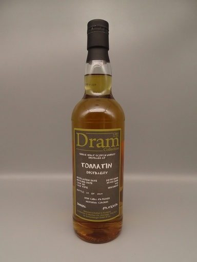 Tomatin 2008/2018 10yo Bourbon Hogshead 59,0%