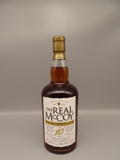 The Real McCoy 10yo Virgin Oak & Bourbon Cask Aged Limited Edition 46%