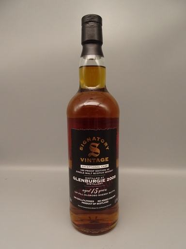 Glenburgie 2008 15yo Signatory 100 Proof Exceptional Edition No. 2  57,1%