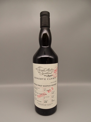 Speyside 2008/2021 12yo "A Speyside Distillery" Reserve Cask Parcel 6 48%