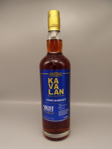 Kavalan Solist Vinho Barrique 50-60% Cask Strength
