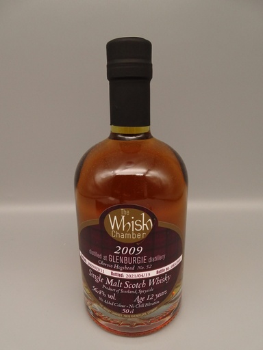 Glenburgie 2009 12yo Oloroso Hogshead 56,4% 500ml
