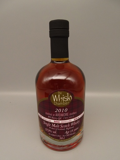 Ardmore 2010 13yo PX Sherry Quarter Cask 57,9%