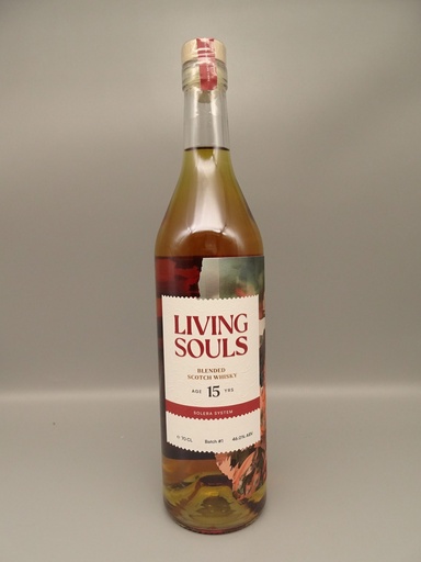 [P0004942] Living Souls Blended Scotch Whisky 15yo 46%