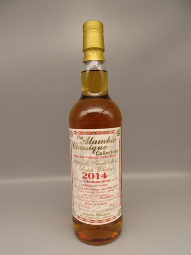 [P0005198] Glentauchers 2014/2024 10yo Bordeaux Wine Cask 61,8%