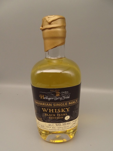 [P0005243] HeiligenBergFeld Black Pearl Edition Nr. 1 Ex Islay/Rum Cask 60,1% 500ml