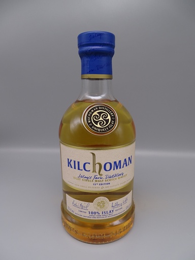 [P0005530] Kilchoman 100% Islay 9yo 15th Edition Release 2025 50%