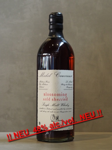 [P0005820] Michel Couvreur BLOSSOMING AULD SHERRIED Single Malt 48%