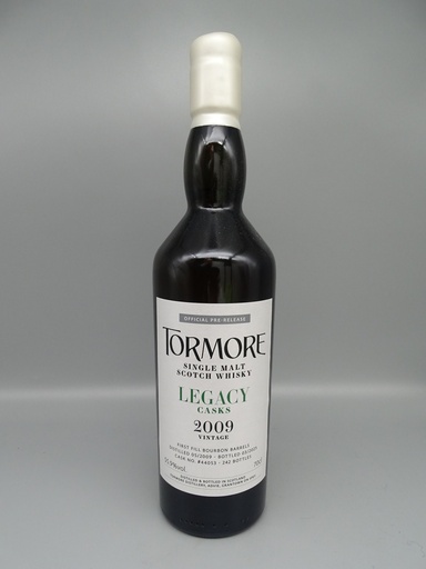[P0005909] Tormore 2009/2025 15yo Legacy Casks 1st Fill Bourbon Casks 55,9%