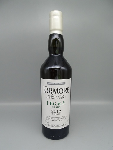 [P0005910] Tormore 2012/2025 12yo Legacy Casks 1st Fill Bourbon Barrels 52,1%
