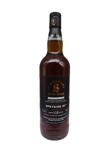 Speyside (M) 2008/2026 18yo 100 Proof Exceptional Cask #17 1st Fill Oloroso Sherry Butts 57,1%